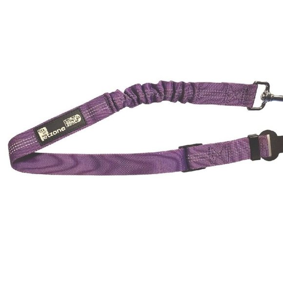 Pet Safety Restraint Seat Belt Adjustable Harness Lead Dog Cat Elastic 18.5"-24" - Picture 2 of 3